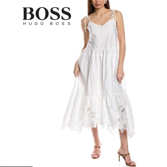 Hugo BossDembaya White Maxi Dress